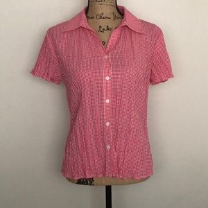 Christopher & Banks Stretch Button Down Shirt